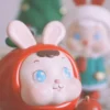 [IN STOCK] Nina Bunny Apple Edition Resin Art Figurine (7cm) - Ultra Rare Designer Toy