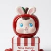 [IN STOCK] Nina Bunny Apple Edition Resin Art Figurine (7cm) - Ultra Rare Designer Toy