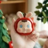 [IN STOCK] Nina Bunny Apple Edition Resin Art Figurine (7cm) - Ultra Rare Designer Toy