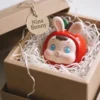 [IN STOCK] Nina Bunny Apple Edition Resin Art Figurine (7cm) - Ultra Rare Designer Toy