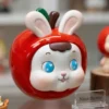 [IN STOCK] Nina Bunny Apple Edition Resin Art Figurine (7cm) - Ultra Rare Designer Toy