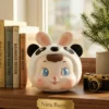 [IN STOCK] Nina Bunny Panda Edition Resin Art Figurine (7cm) - Ultra Rare Designer Toy