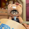 PEANUT TOYS Little Bear Barista Vinyl Plush Doll (18cm) - Posable Art Toy & Pendant