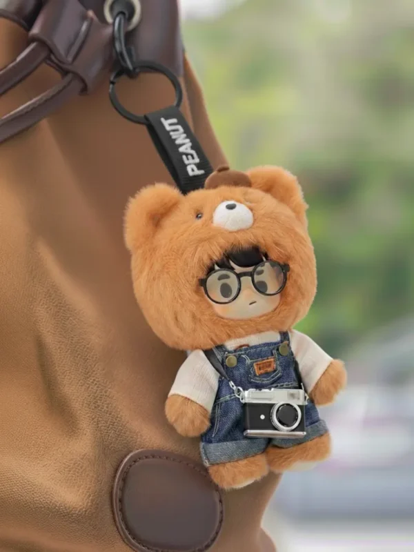 [35% OFF - B-Grade] PEANUT TOYS Little Fox Photographer Vinyl Plush Doll (Minor Face Marks) - 18cm