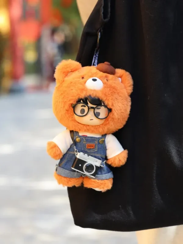 [35% OFF - B-Grade] PEANUT TOYS Little Fox Photographer Vinyl Plush Doll (Minor Face Marks) - 18cm