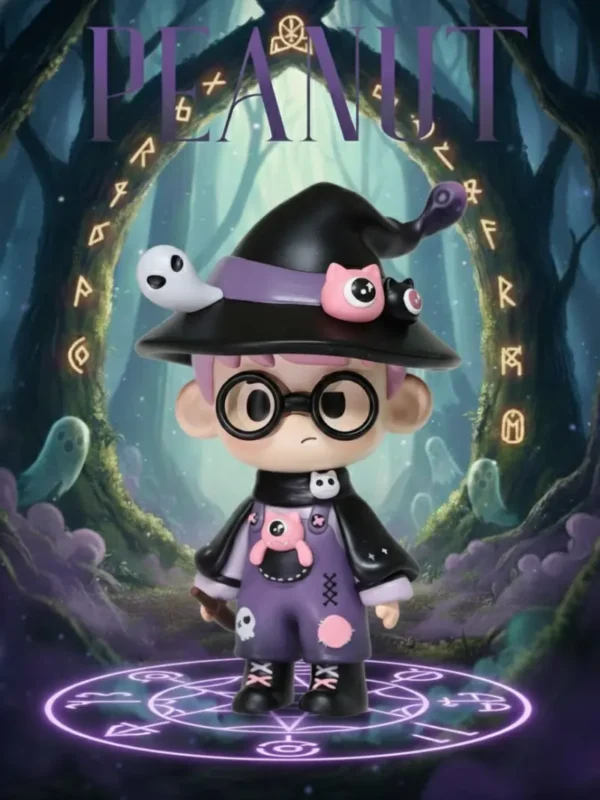 [IN STOCK] PEANUT TOYS Magician Resin Art Figurine (13cm) - Limited Edition Magnetic Designer Toy