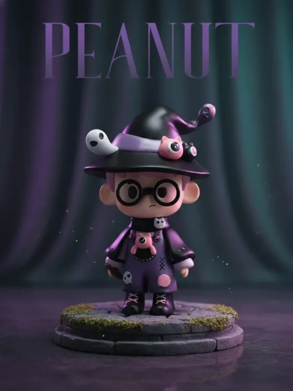 [IN STOCK] PEANUT TOYS Magician Resin Art Figurine (13cm) - Limited Edition Magnetic Designer Toy