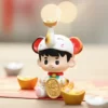 [IN STOCK] PEANUT TOYS Calico & Siamese Lucky Elephant Resin Art Figurine (11cm) - Limited Edition Magnetic Designer Toy