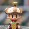 [IN STOCK] PEANUT TOYS Calico & Siamese Lucky Elephant Resin Art Figurine (11cm) - Limited Edition Magnetic Designer Toy