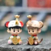 [IN STOCK] PEANUT TOYS Calico & Siamese Lucky Elephant Resin Art Figurine (11cm) - Limited Edition Magnetic Designer Toy