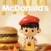 [IN STOCK] PEANUT TOYS Burger Manager Resin Art Figurine (13cm) - Limited Edition Magnetic Designer Toy