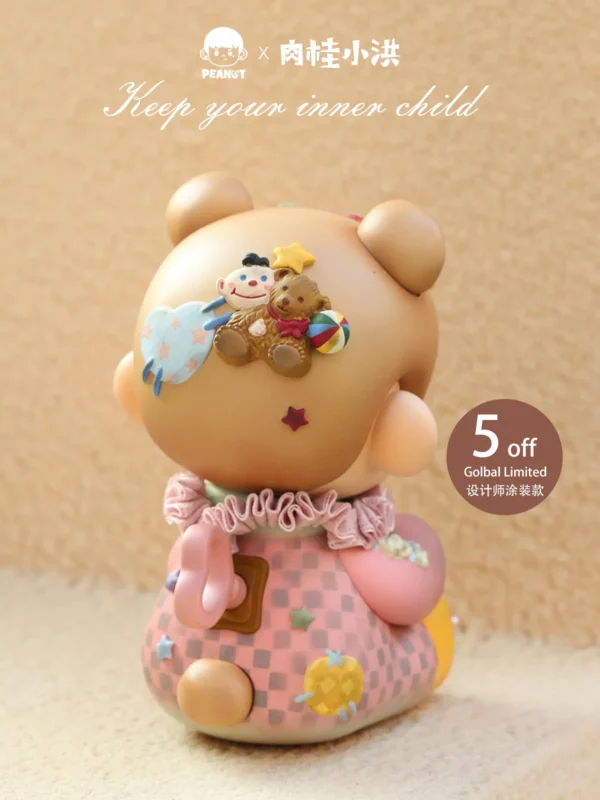 [IN-STOCK / EMAIL LOTTERY] PEANUT x Rougui Xiaohong "Stay Childlike" (13cm) | Hand-Painted OFF Edition (LE 5)