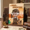 [PRE-ORDER] PEANUT Studio Original Art Canvas Print – Solid Wood & Giclée Print (21x29.7cm)