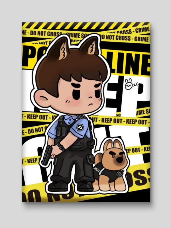 [PRE-ORDER] PEANUT Studio Original Art Canvas Print – Solid Wood & Giclée Print (21x29.7cm)