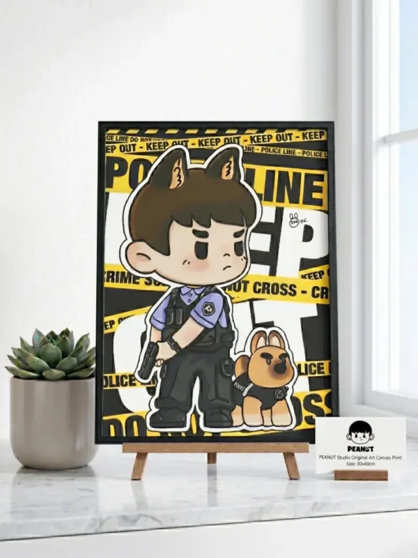 [PRE-ORDER] PEANUT Studio Framed Wall Art | High-Definition Giclée Pop Art Decor (30x40cm)