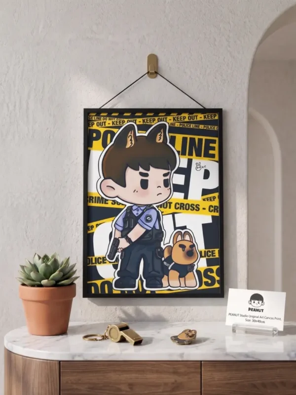 [PRE-ORDER] PEANUT Studio Framed Wall Art | High-Definition Giclée Pop Art Decor (30x40cm)