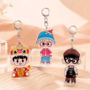 PEANUT Acrylic Keychain Collection - Glossy Epoxy Charms