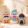 PEANUT Acrylic Keychain Collection - Glossy Epoxy Charms