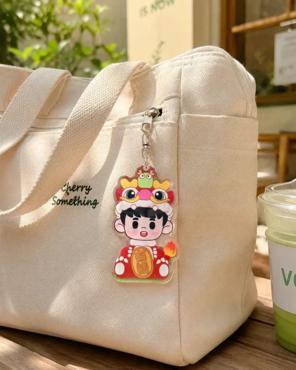 PEANUT Acrylic Keychain Collection - Glossy Epoxy Charms