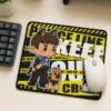 PEANUT Guard Squad Mouse Pad – Cute Cartoon Gaming Desk Mat, Non-Slip Rubber Base