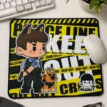 guard-squad-mouse-pad-04-lifestyle-flatlay PEANUT Guard Squad Mouse Pad – Cute Cartoon Gaming Desk Mat, Non-Slip Rubber Base