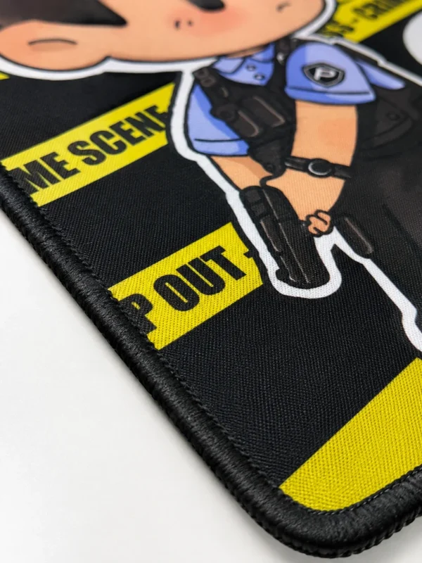 PEANUT Guard Squad Mouse Pad – Cute Cartoon Gaming Desk Mat, Non-Slip Rubber Base