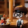 [IN STOCK] PEANUT “Barista” Art Toy Set Limited Edition (13cm, PU Resin)