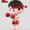 [IN STOCK] PEANUT “Thai Boxing” Art Toy Set – Red & Blue Limited Edition (11cm, PU Resin)