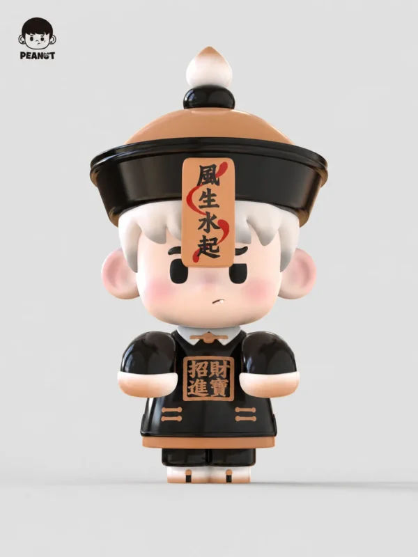 [IN STOCK] PEANUT “Lucky Zombie” Art Toy – Fortune Series Limited Edition (11.5cm PU Resin)