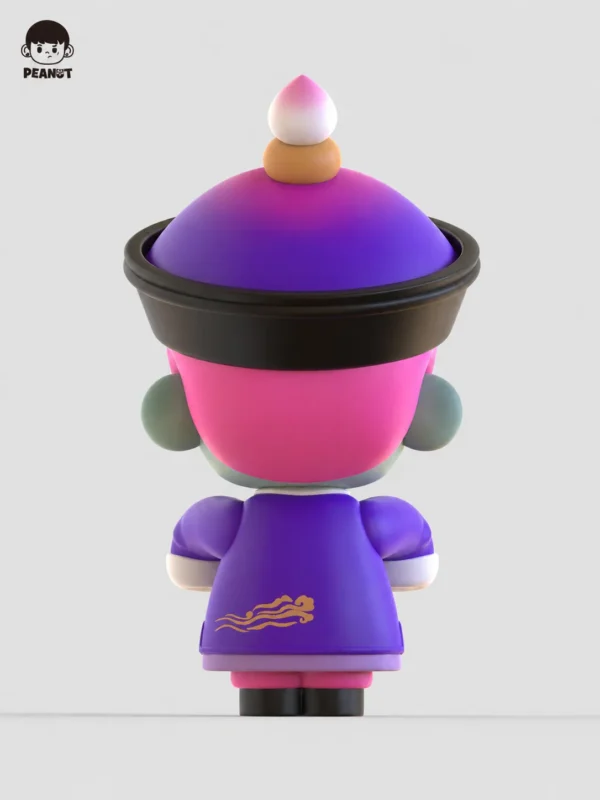 [IN STOCK] PEANUT “Lucky Zombie” Art Toy – Fortune Series Limited Edition (11.5cm PU Resin)