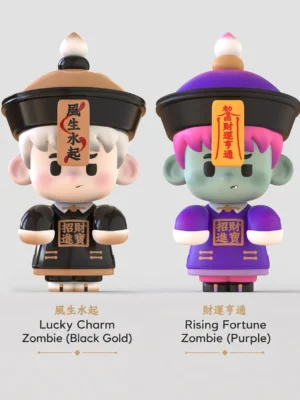 [IN STOCK] PEANUT “Lucky Zombie” Art Toy – Fortune Series Limited Edition (11.5cm PU Resin)